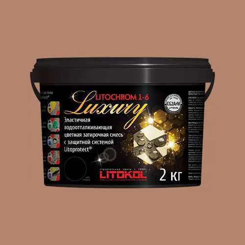 Затирочные смеси Litokol Litohrom Luxury 1-6 C.140 светло-коричневый 2 кг