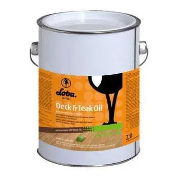Масло для наружных работ LOBASOL Deck&Teak Oil Бесцветный (0,75 л)