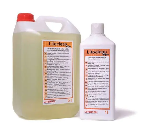 Очиститель Litokol LitoCLEAN plus - кислотный очиститель 1 л