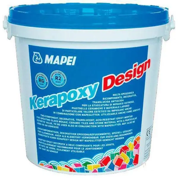 Эпоксидная затирка Mapei Kerapoxy Design №799 Белый 3 кг.